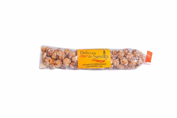 Cacahuete Garrapiñado con Sésamo 100g