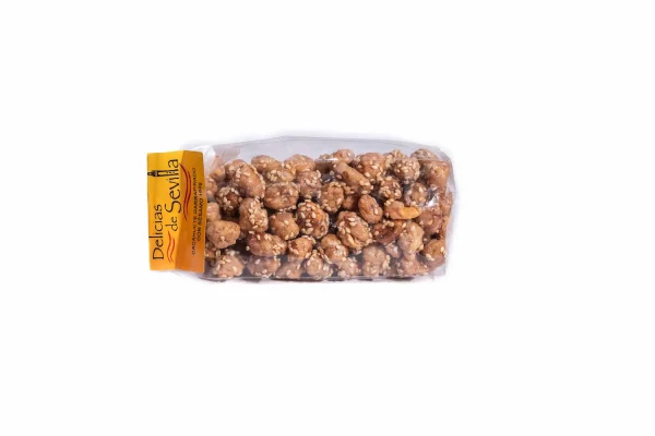 Cacahuete Garrapiñado con Sésamo 160g