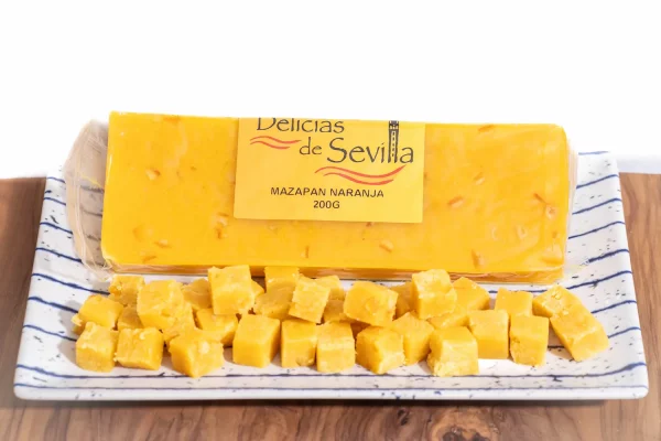 Mazapán Naranja 200g