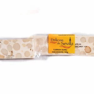 Turrón Duro de Macadamia 100g