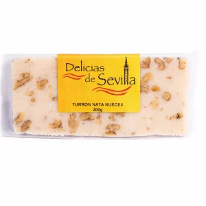 Turrón Nata Nueces 200g