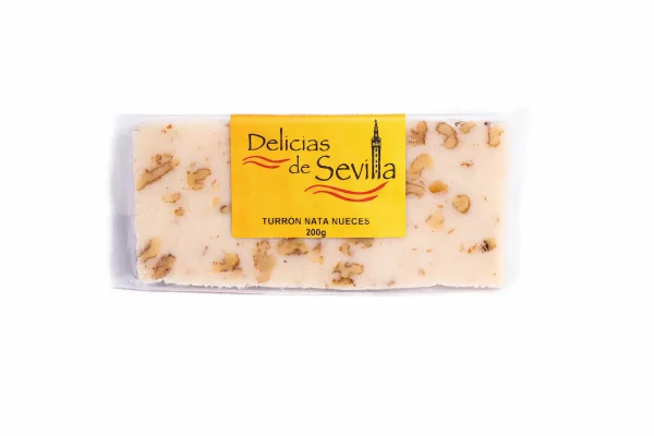 Turrón Nata Nueces 200g