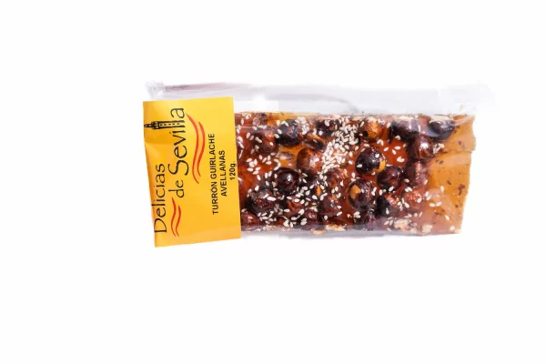 Turrón Guirlache de Avellanas 120g